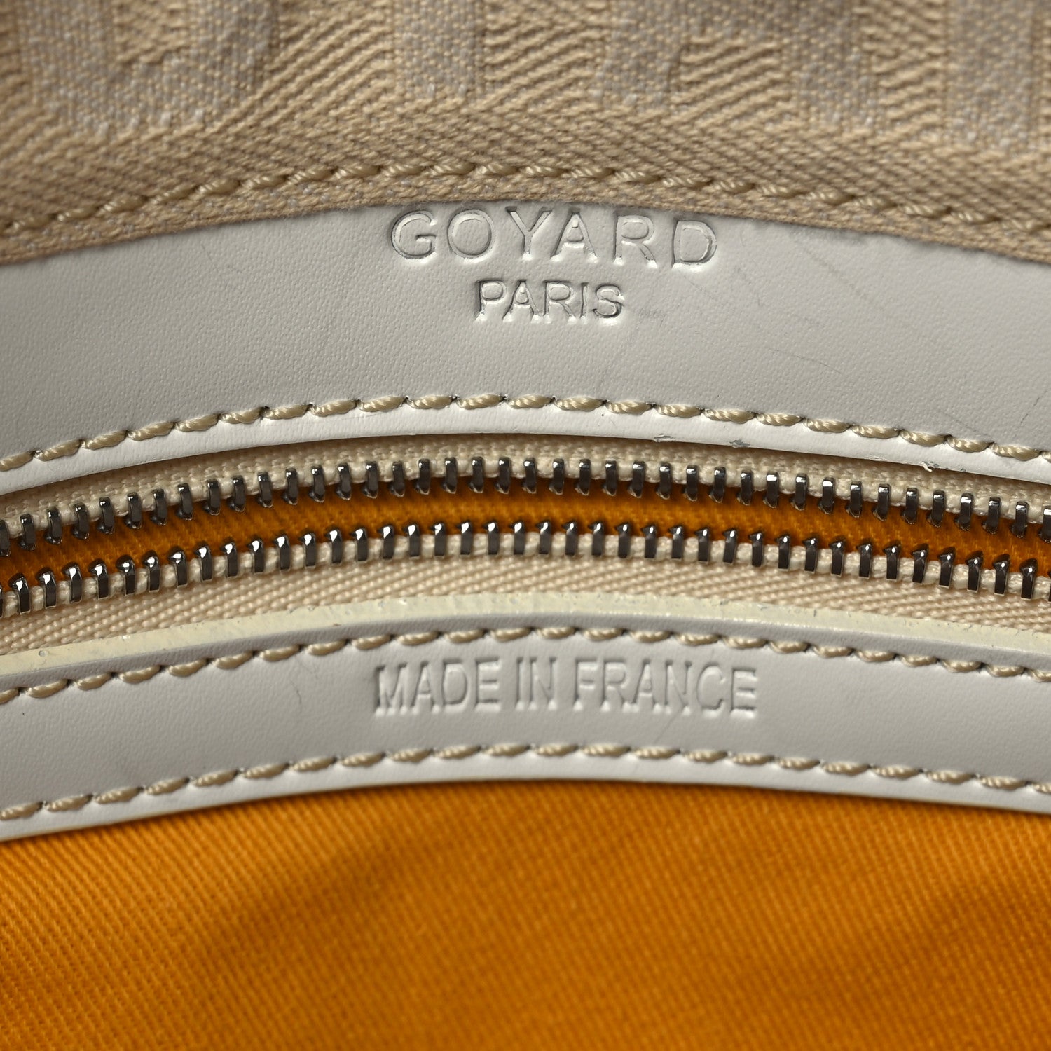 Goyard Goyardine Croisiere 35 White 5 of 9