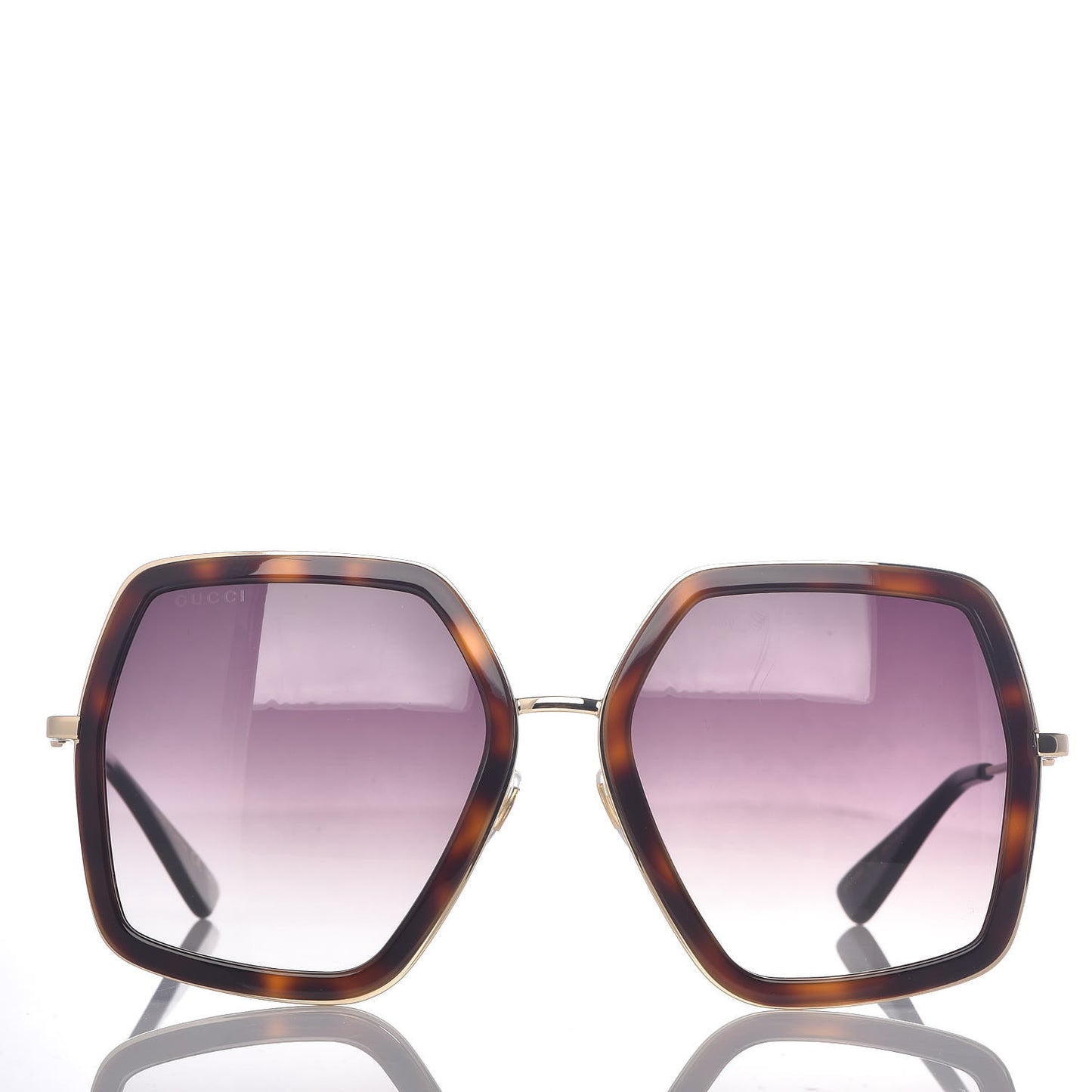 Square Frame GG0106S Sunglasses Tortoise