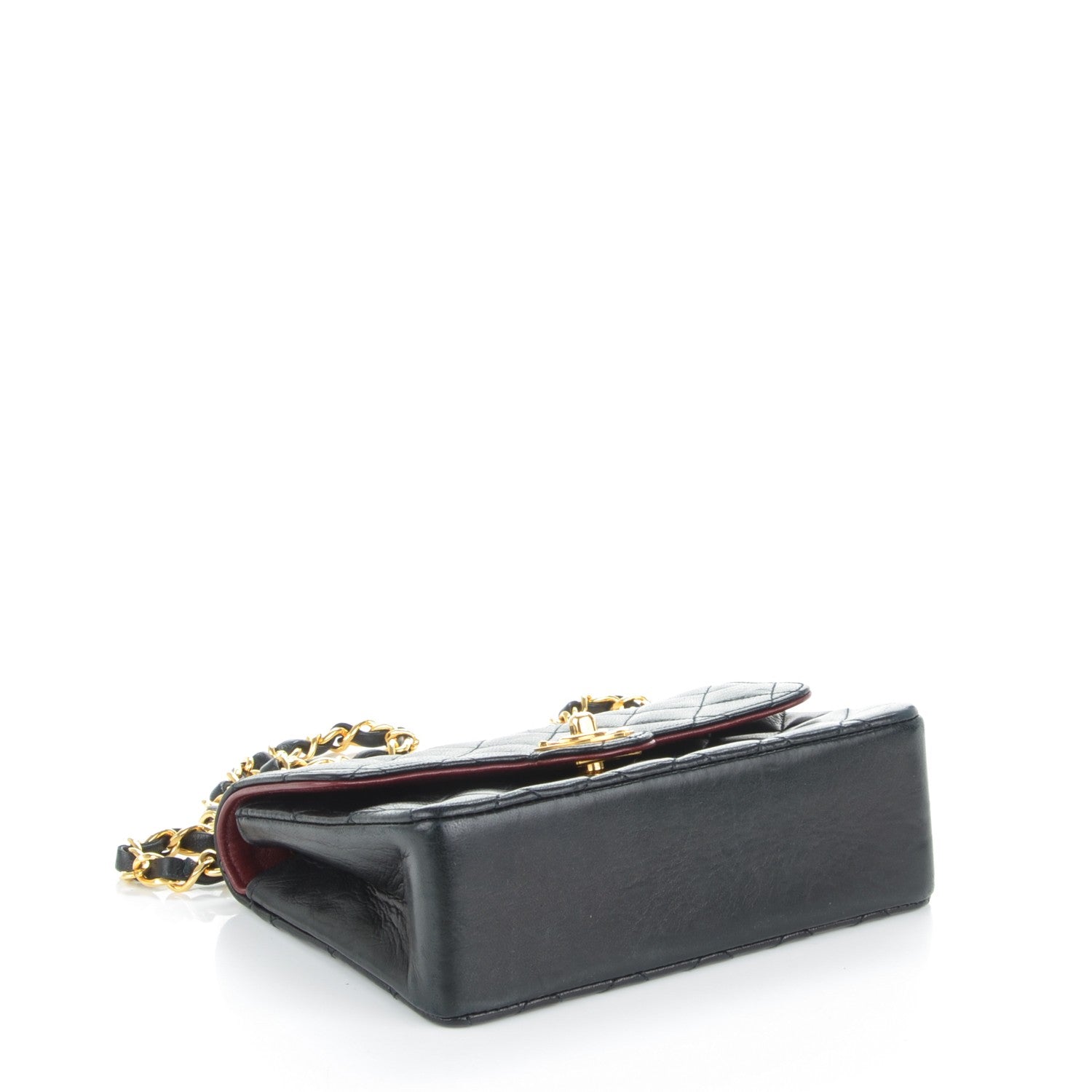 Chanel Lambskin Quilted Mini Flap Black 4 of 8