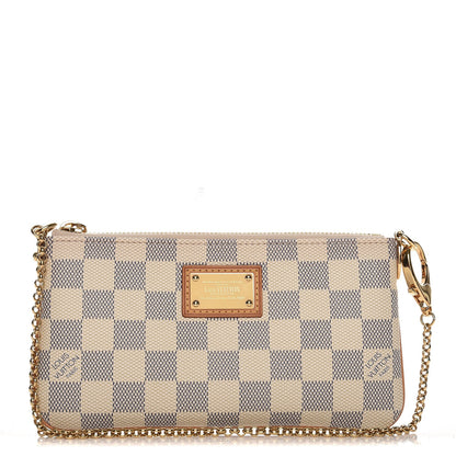 Louis Vuitton Damier Azur Pochette Milla MM 1 of 7