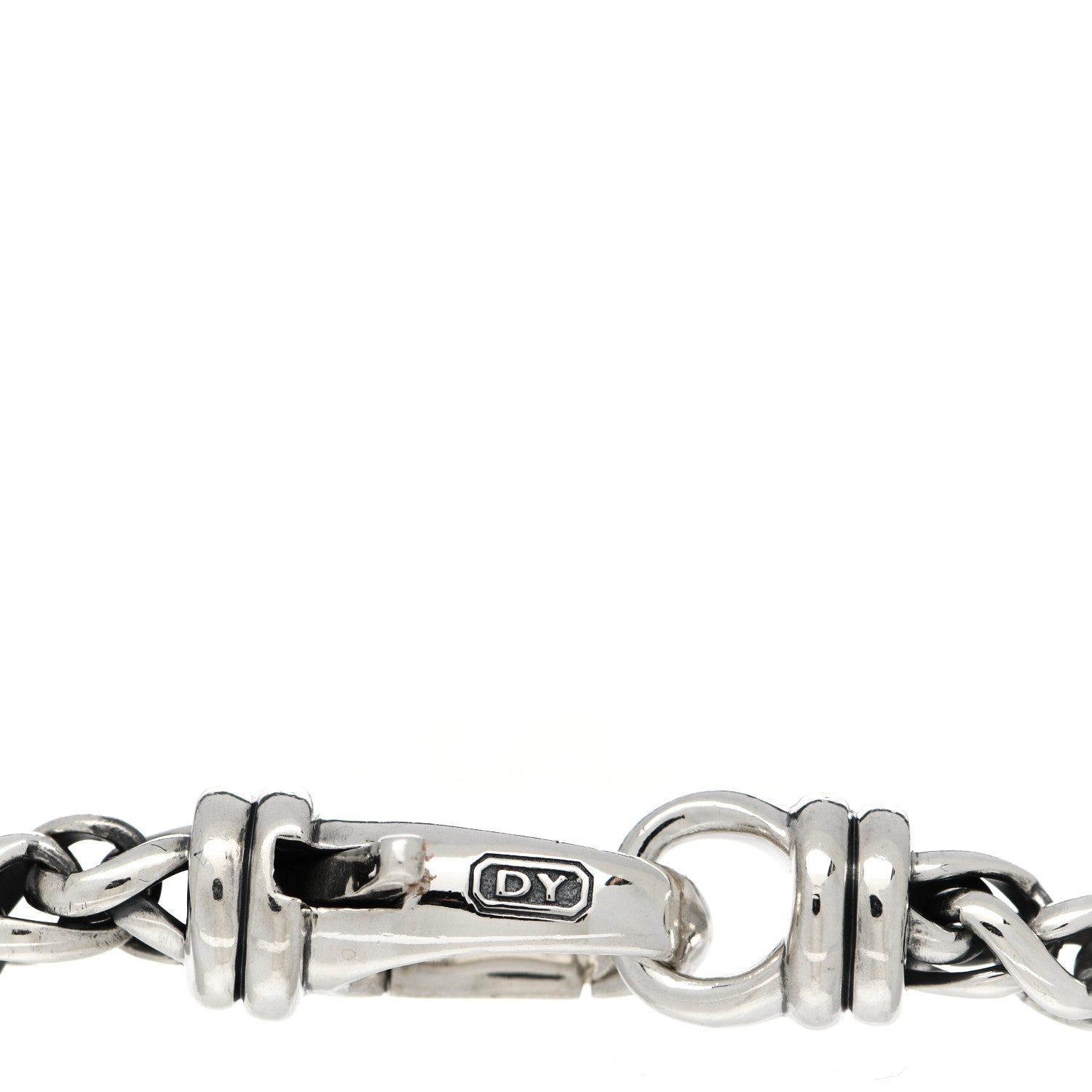 David Yurman Sterling Silver 4mm Wheat Chain Bracelet 4 of 4
