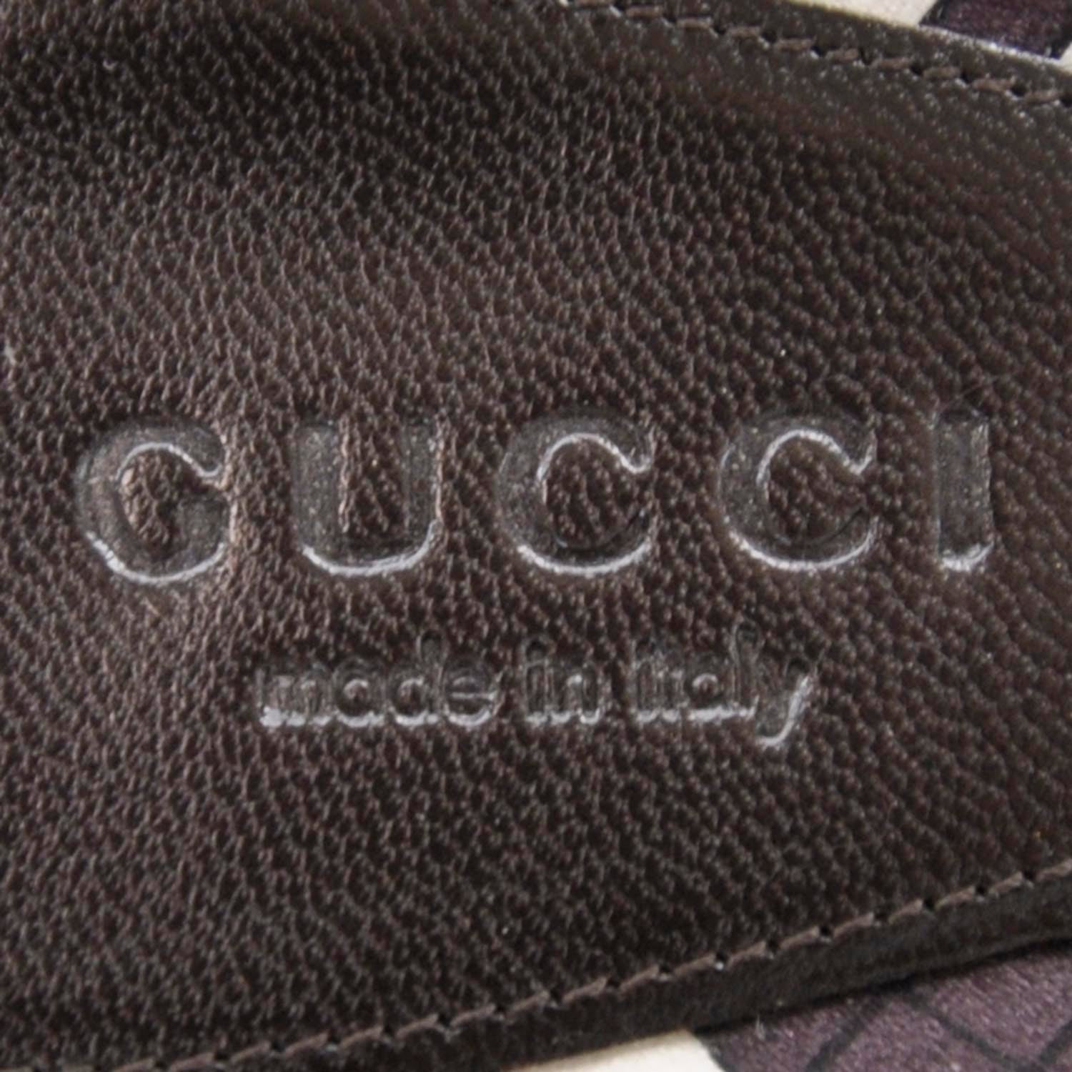 Gucci Satin Crystal Horsebit Print Heels 7 5 of 6