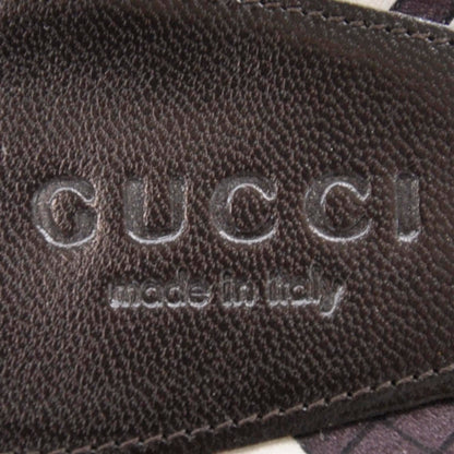 Gucci Satin Crystal Horsebit Print Heels 7 5 of 6