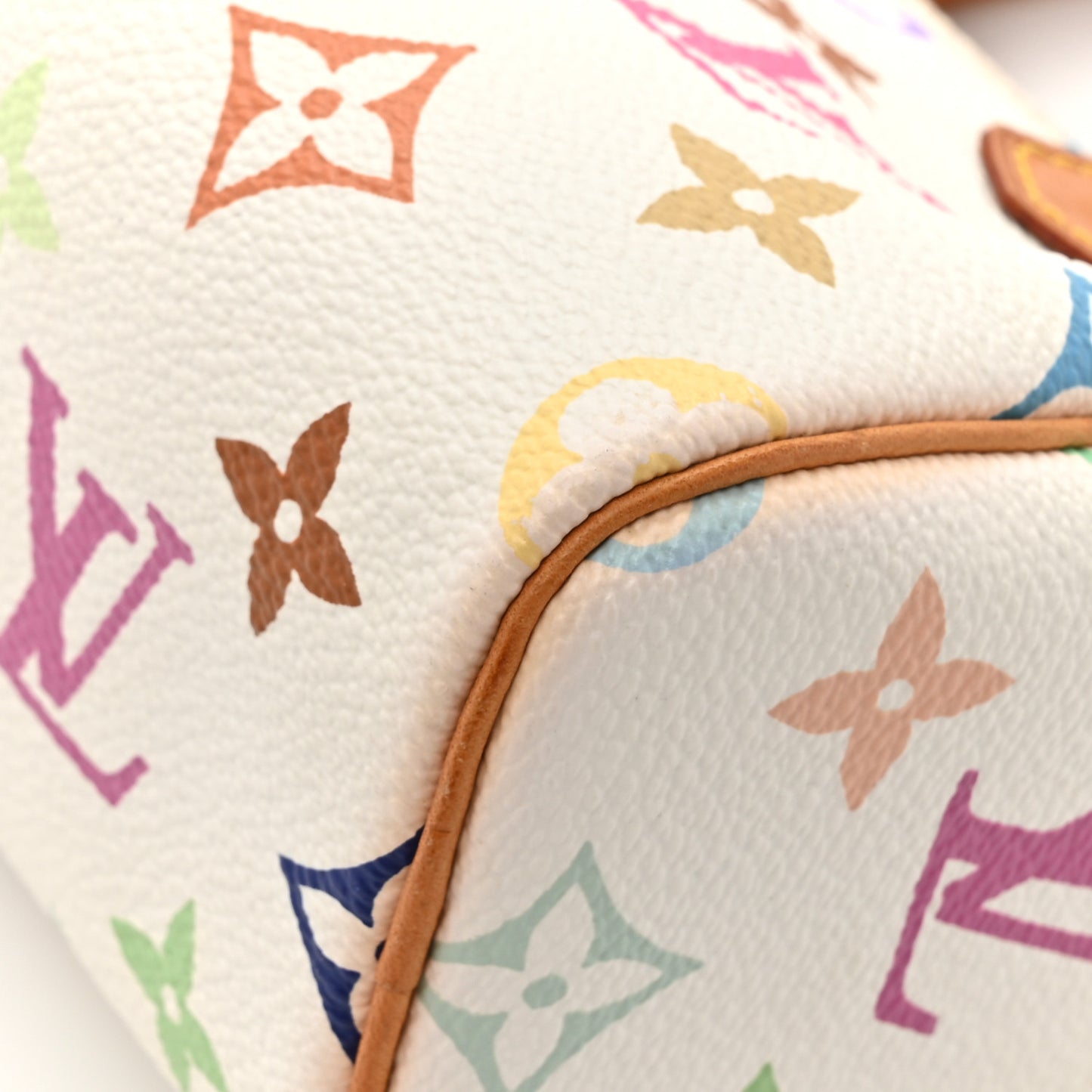Monogram Multicolor Mini Sac HL Speedy White