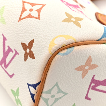 Louis Vuitton Monogram Multicolor Mini Sac HL Speedy White 11 of 14