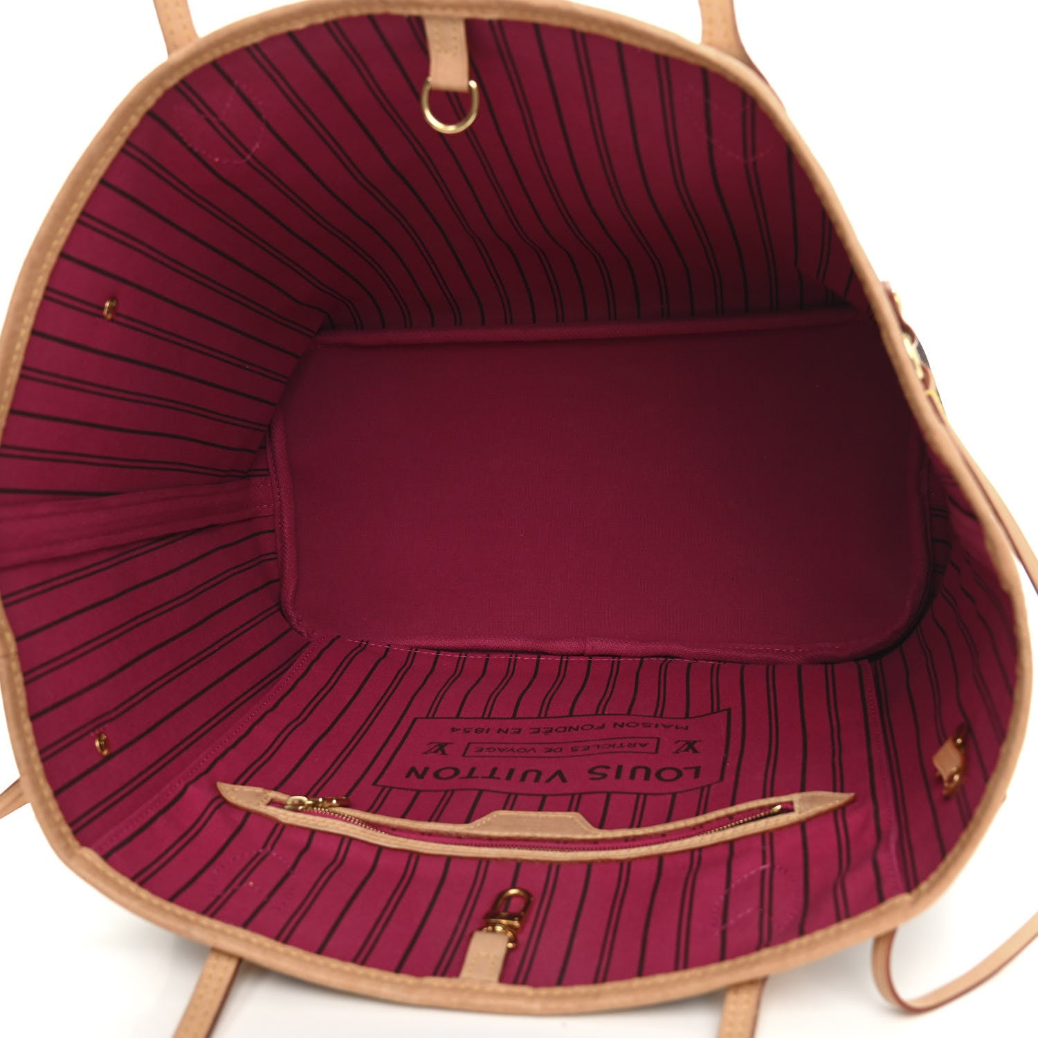 Louis Vuitton Monogram Neo Neverfull MM Fuchsia 6 of 11