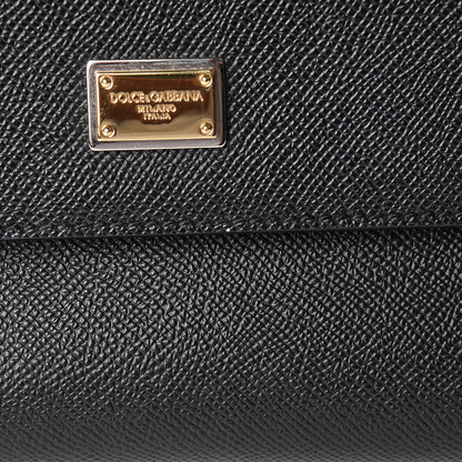 Dolce & Gabbana Dauphine Medium Miss Sicily Satchel Black 9 of 12