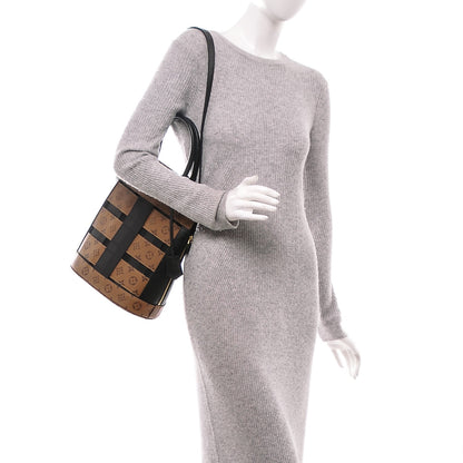 Louis Vuitton Reverse Monogram Tressage Tote 2 of 6