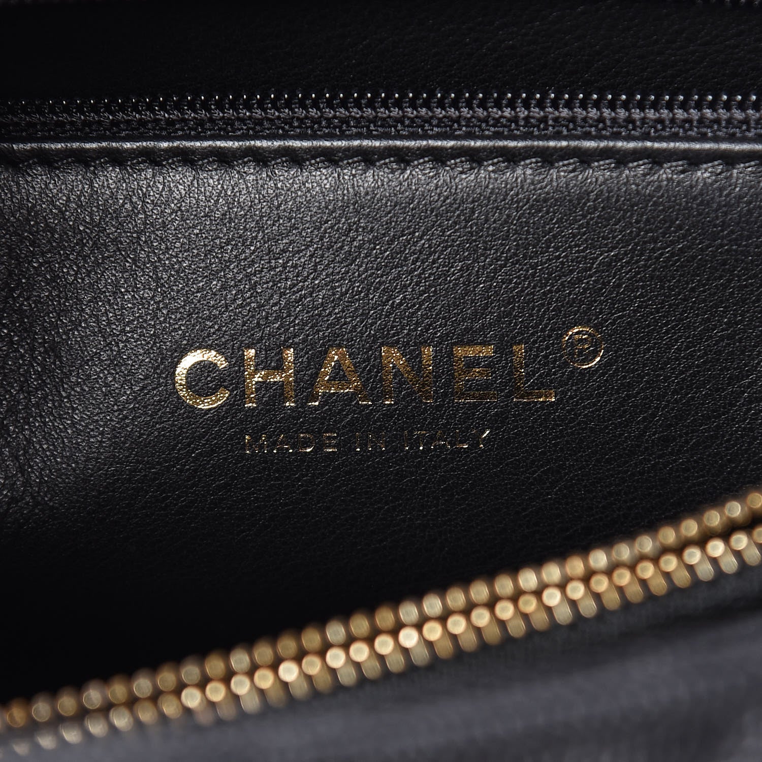 Chanel Caviar Lizard Embossed Quilted Small Coco Handle Flap Black 6 of 10