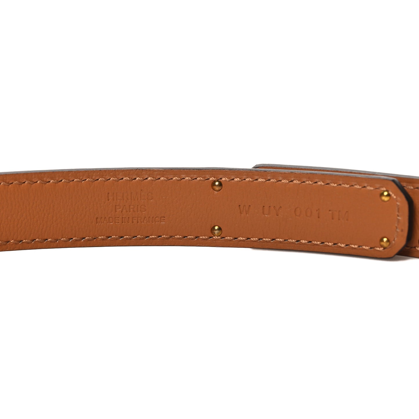Epsom Kelly Belt Gold
