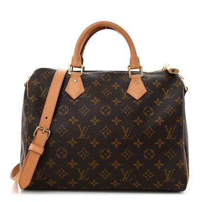 Louis Vuitton Monogram Speedy Bandouliere 30 1 of 10