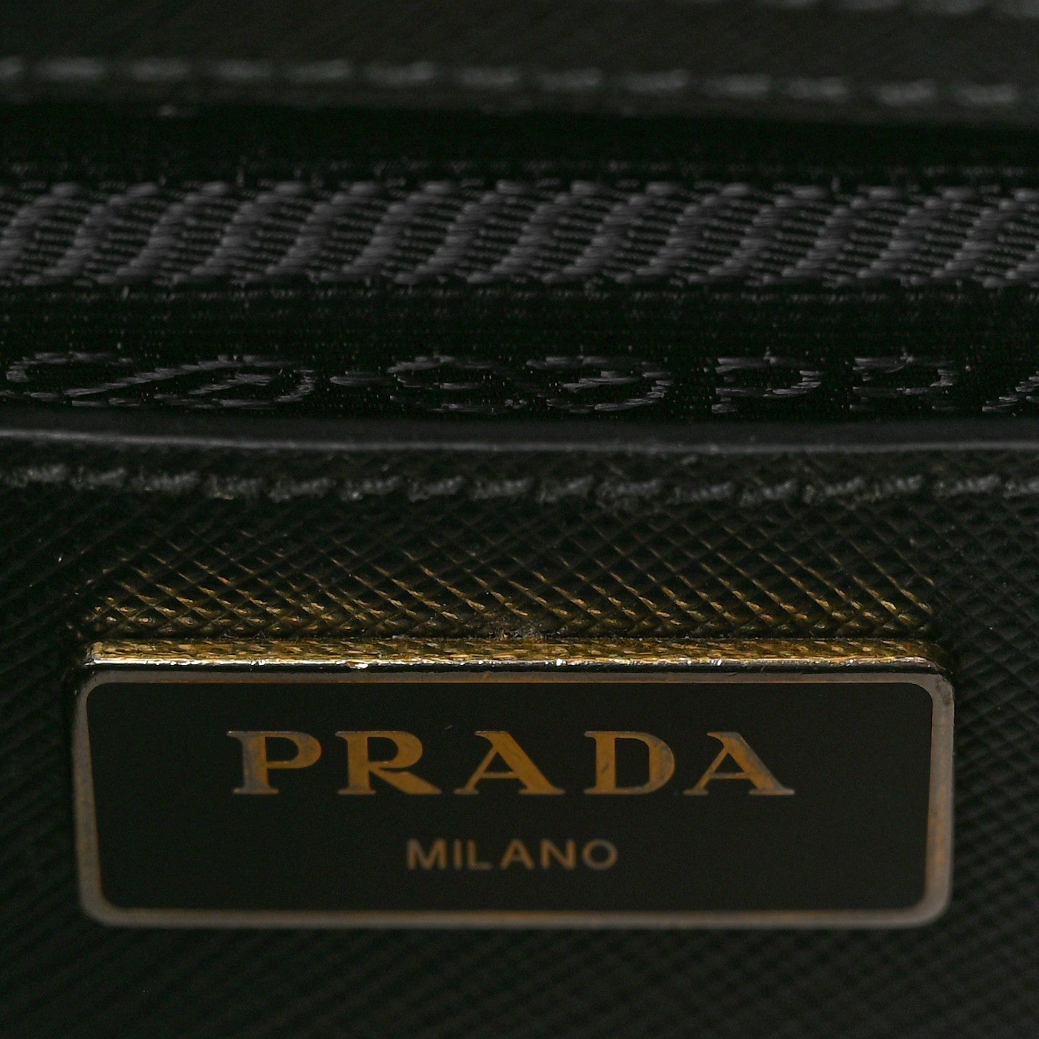 Prada Saffiano Lux Large Galleria Double Zip Tote Black 6 of 9
