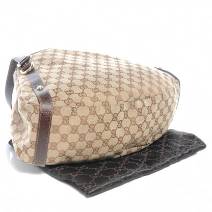 Gucci Monogram Medium Abbey Shoulder Bag Dark Brown 4 of 7