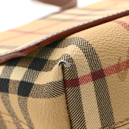 Burberry Haymarket Check Shoulder Bag Brown 12 of 16