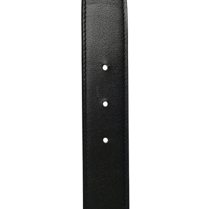 Hermes Box Togo 32mm H Belt 85 Black Gold 5 of 6