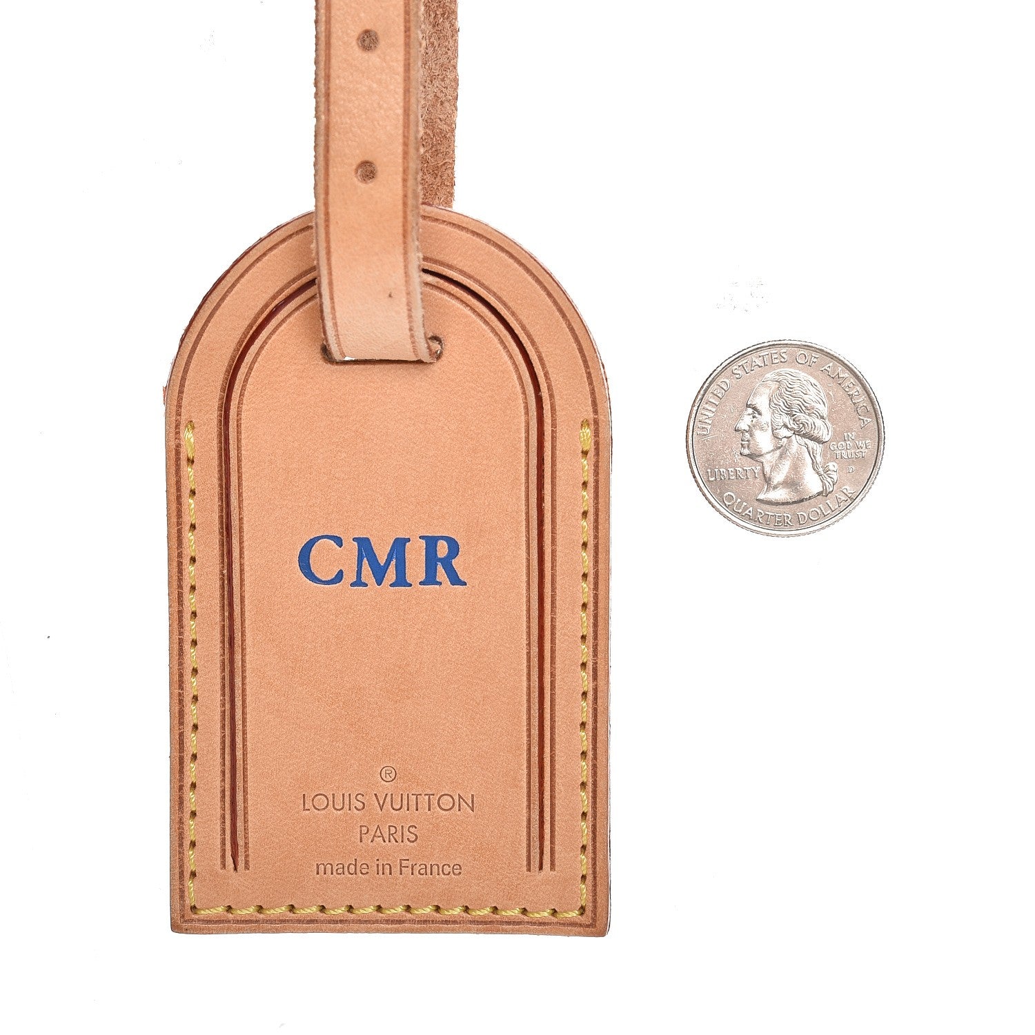 Louis Vuitton Vachetta Luggage Tag 2 of 4