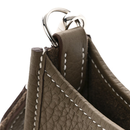 Hermes Taurillon Clemence Evelyne TPM Etoupe 11 of 13
