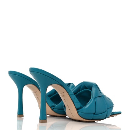 Bottega Veneta Nappa Maxi Intrecciato Lido 90mm Mule Sandals 37.5 Blaster 4 of 8