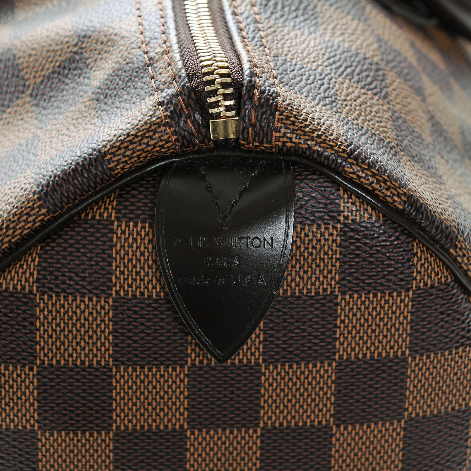 Louis Vuitton Damier Ebene Speedy 35 6 of 7