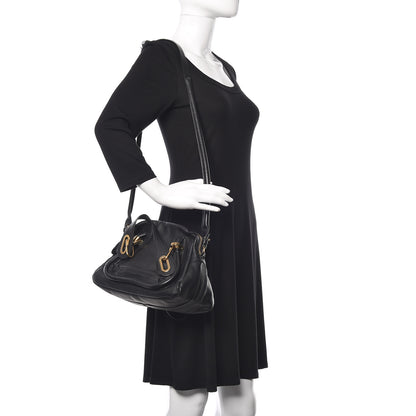 Chloe Calfskin Small Paraty Black 3 of 11