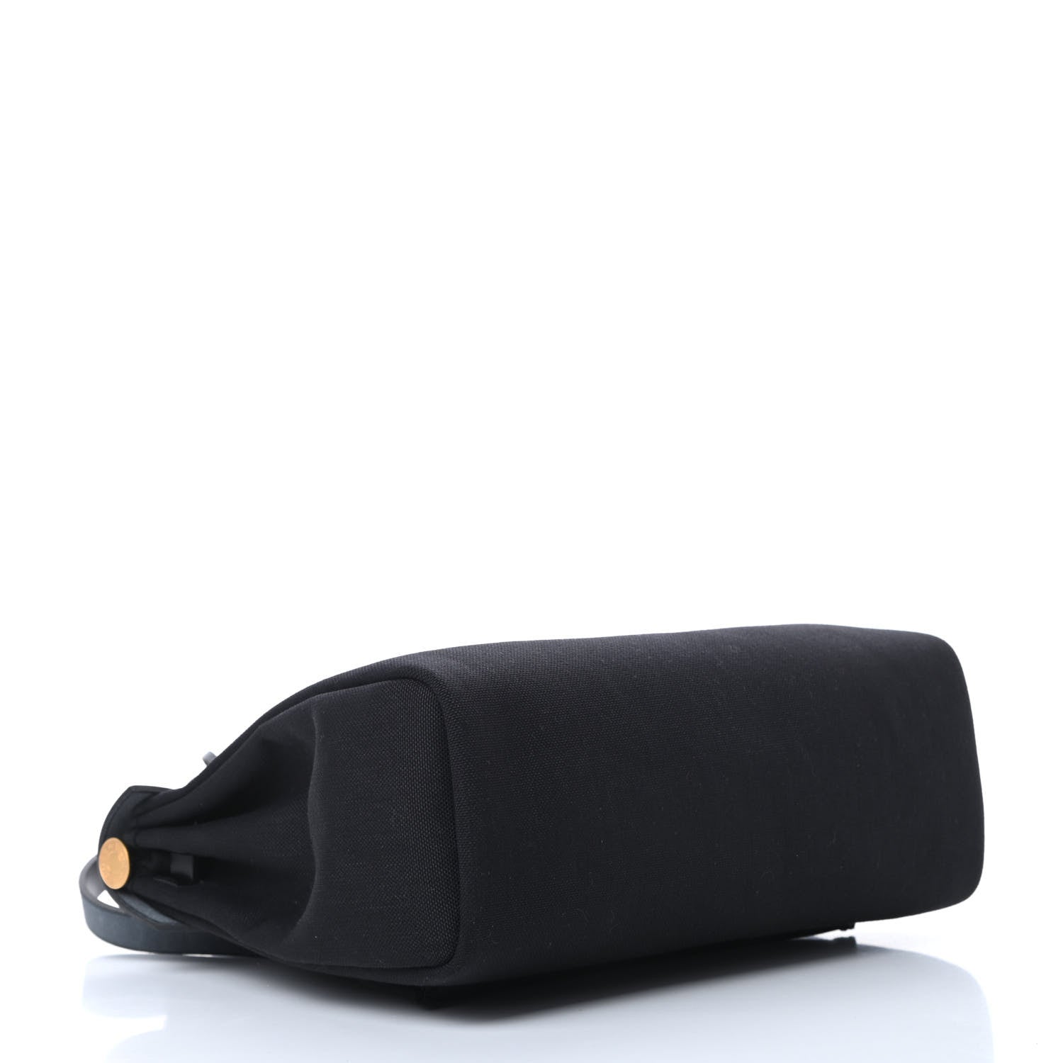 Hermes Military Toile Vache Hunter Herbag Zip PM 31 Black 5 of 12