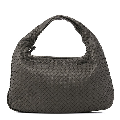 Bottega Veneta Nappa Intrecciato Small Veneta Hobo Grey 1 of 8