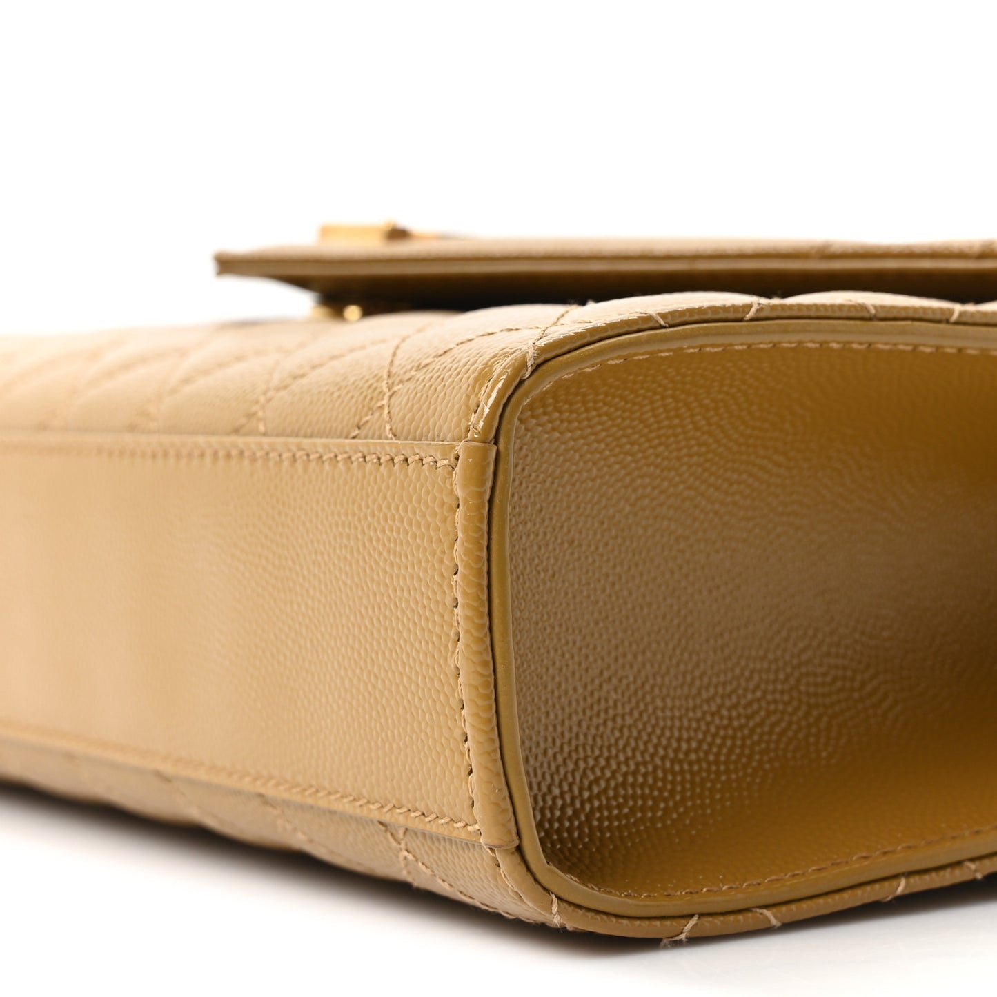 Grain De Poudre Textured Mixed Matelasse Triquilt Medium Monogram Satchel Old Oil