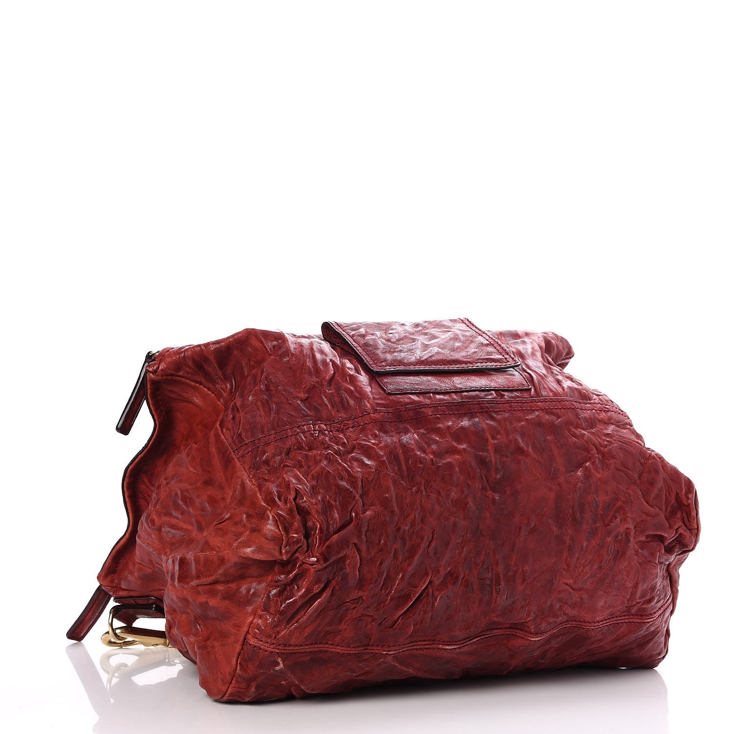 Givenchy Tumbled Sheepskin Large Pandora Red 4 of 7