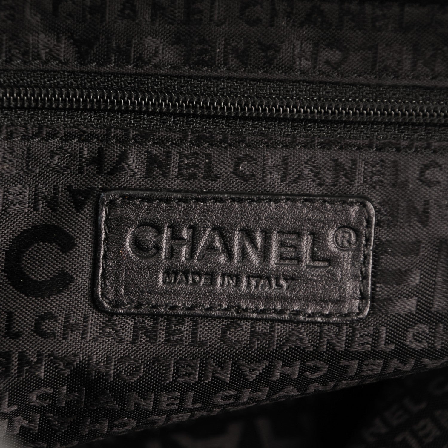 Chanel Caviar Square Stitched Tote Black 6 of 7