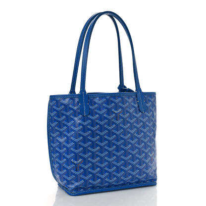 Goyard Goyardine Reversible Mini Anjou Sky Blue 4 of 10