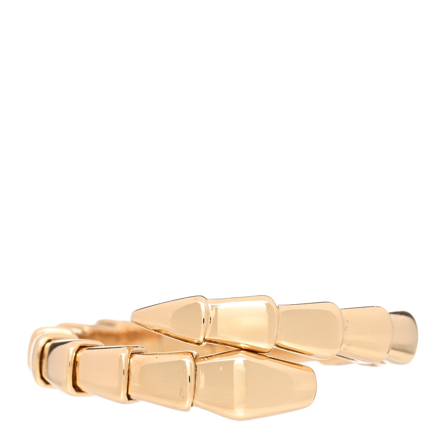 Bulgari 18K Yellow Gold Serpenti Viper Ring XL 1 of 5