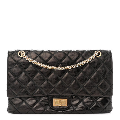 Chanel Aged Calfskin Quilted 2.55 Reissue 227 Flap Black 1 of 10