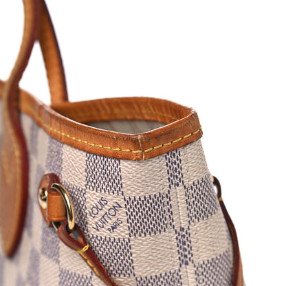 Louis Vuitton Damier Azur Neverfull PM 12 of 18