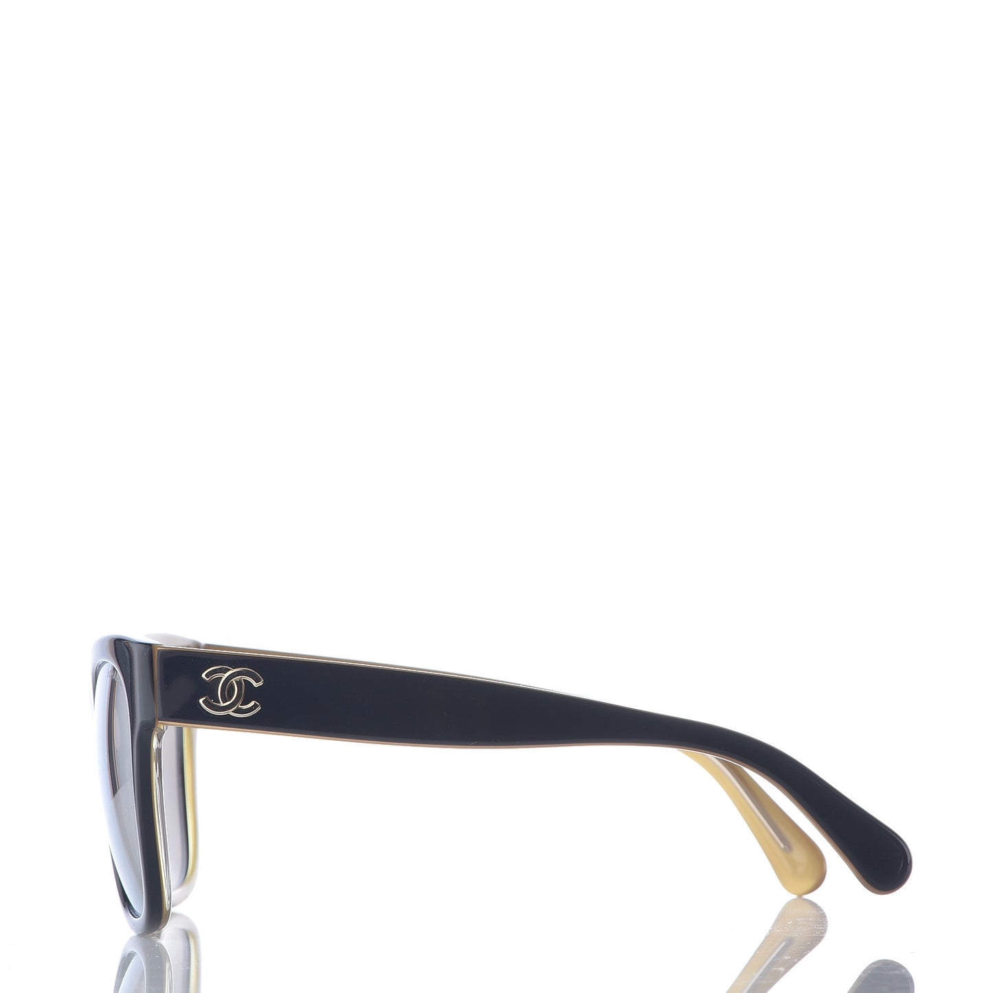 Polarized Square CC Sunglasses 5380 Black