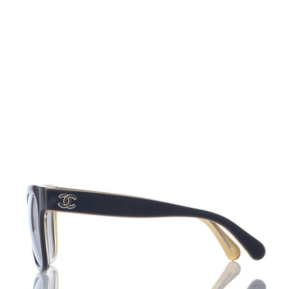 Chanel Polarized Square CC Sunglasses 5380 Black 3 of 10