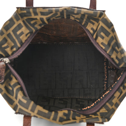 Fendi Zucca Tote Tobacco 4 of 12