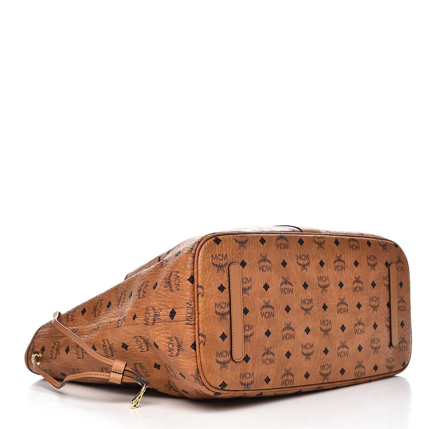 Visetos Large Liz Reversible Shopper Tote Cognac