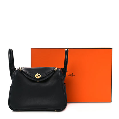 Hermes Swift Matte Alligator Mini Touch Lindy 20 Black 9 of 9
