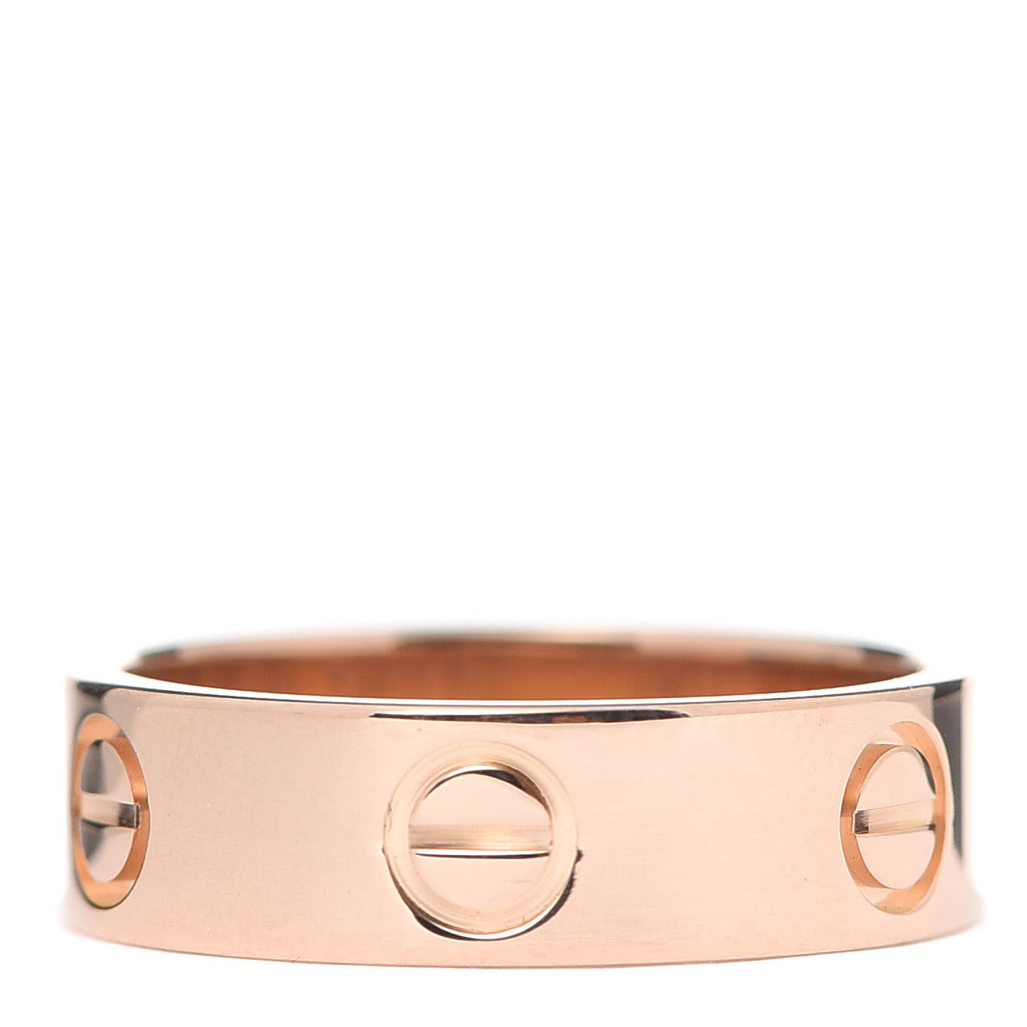 18K Pink Gold 5.5mm LOVE Ring 52 6