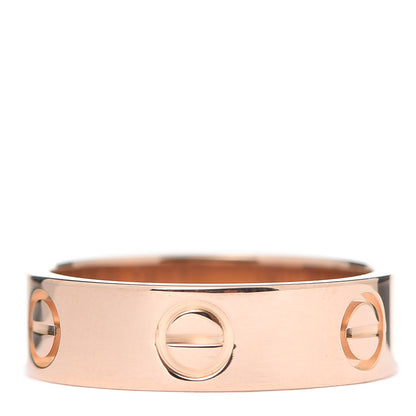 Cartier 18K Pink Gold 5.5mm LOVE Ring 52 6 3 of 6