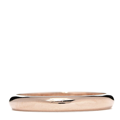 Cartier 18K Pink Gold Diamond 2.6mm 1895 Wedding Band Ring 49 4.75 3 of 7