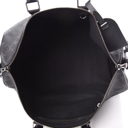 Louis Vuitton Monogram Eclipse Keepall Bandouliere 45 5 of 9