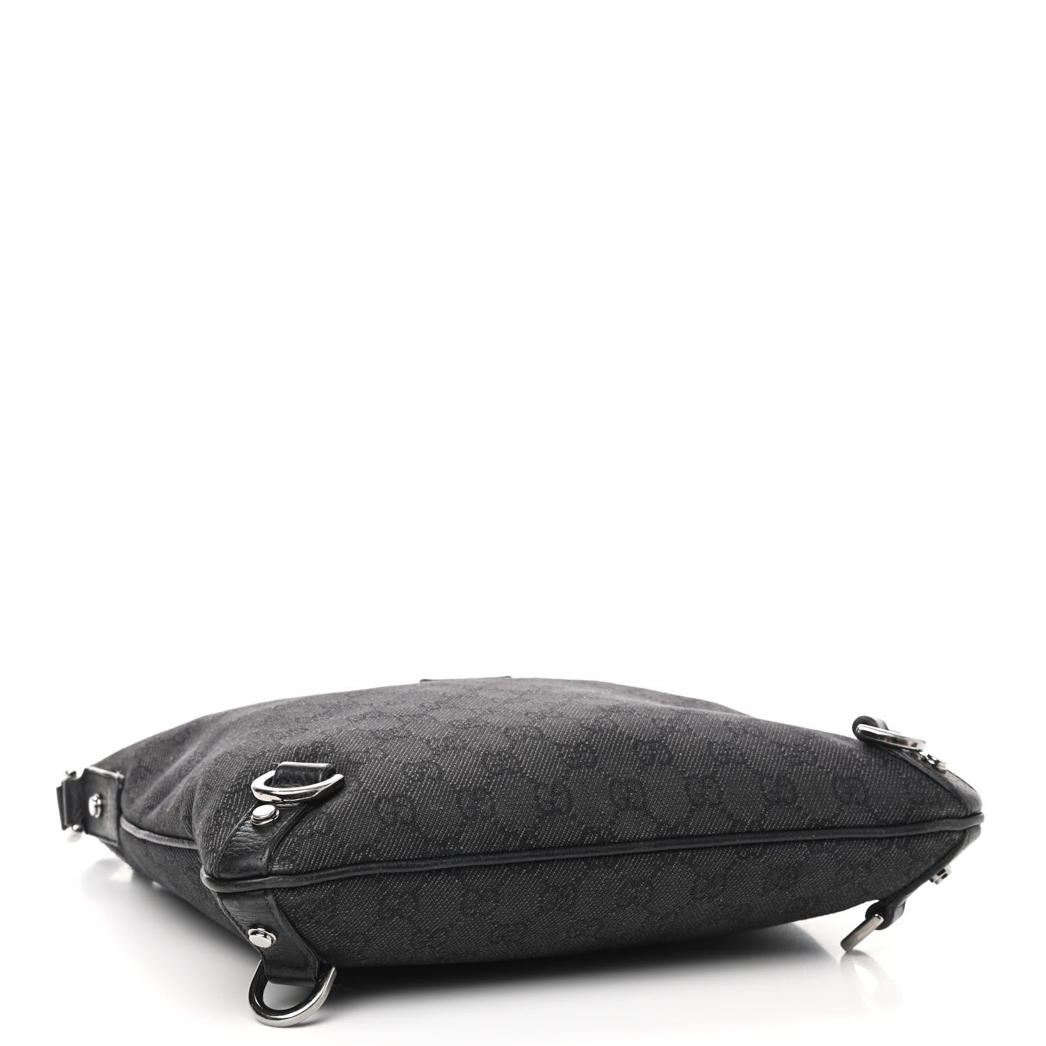 Gucci Monogram Abbey Messenger Bag Black 3 of 11