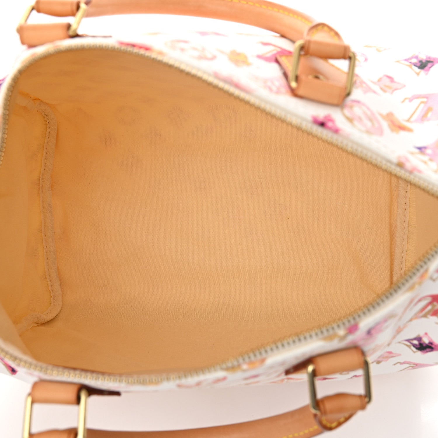 Louis Vuitton Watercolor Aquarelle Speedy 30 White 6 of 12