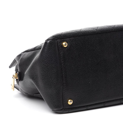 Chanel Caviar Quilted Petit Timeless Tote PTT Black 6 of 10