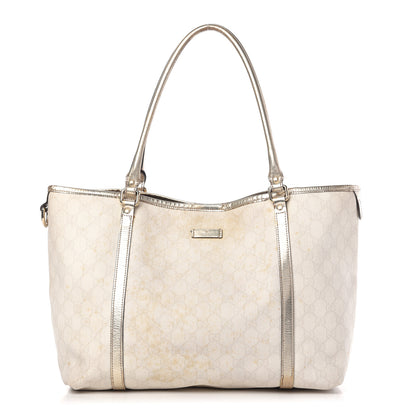 Gucci Crystal Monogram Medium Joy Tote Gold 1 of 17