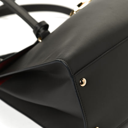 Salvatore Ferragamo Calfskin Mara Shoulder Bag Black 7 of 14