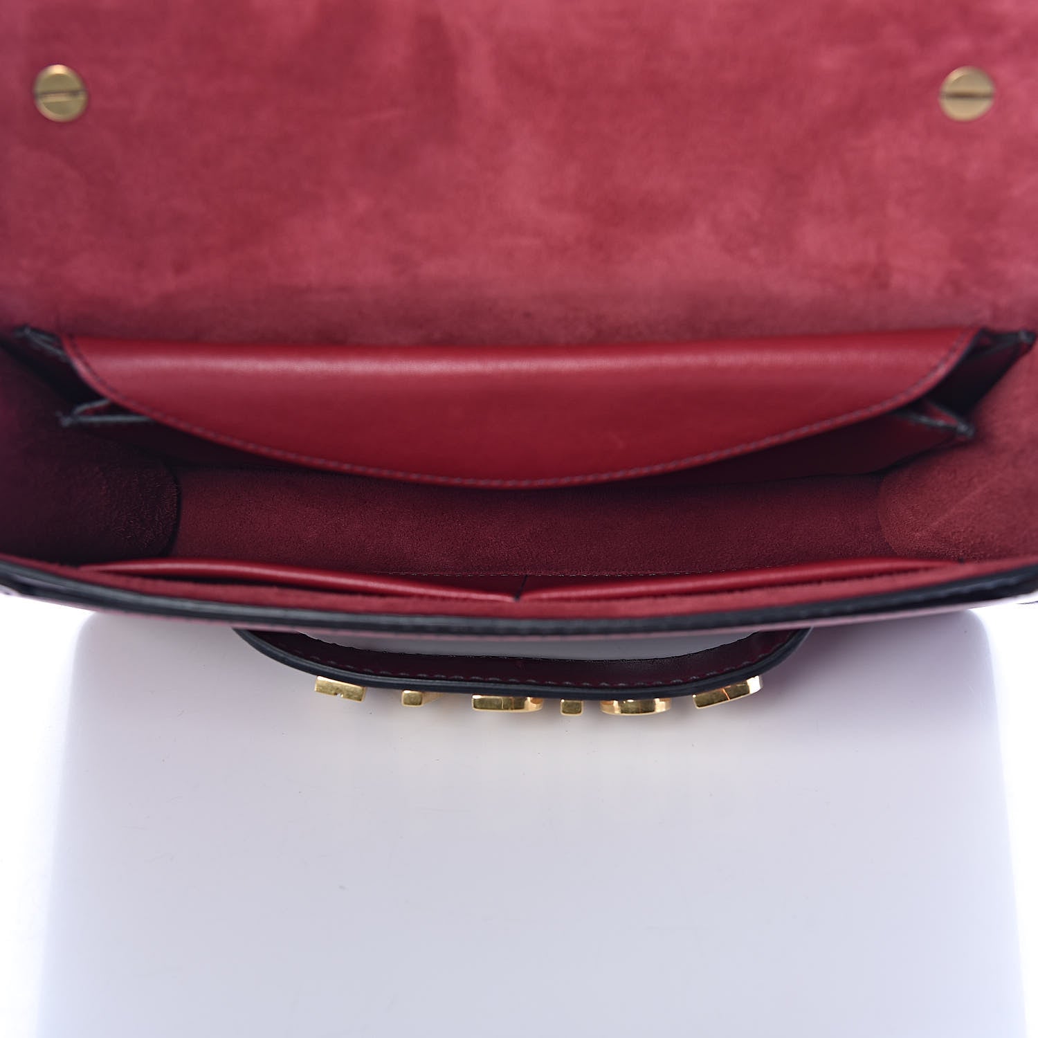 Christian Dior Calfskin J'Adior Chain Flap Bag Red 6 of 12