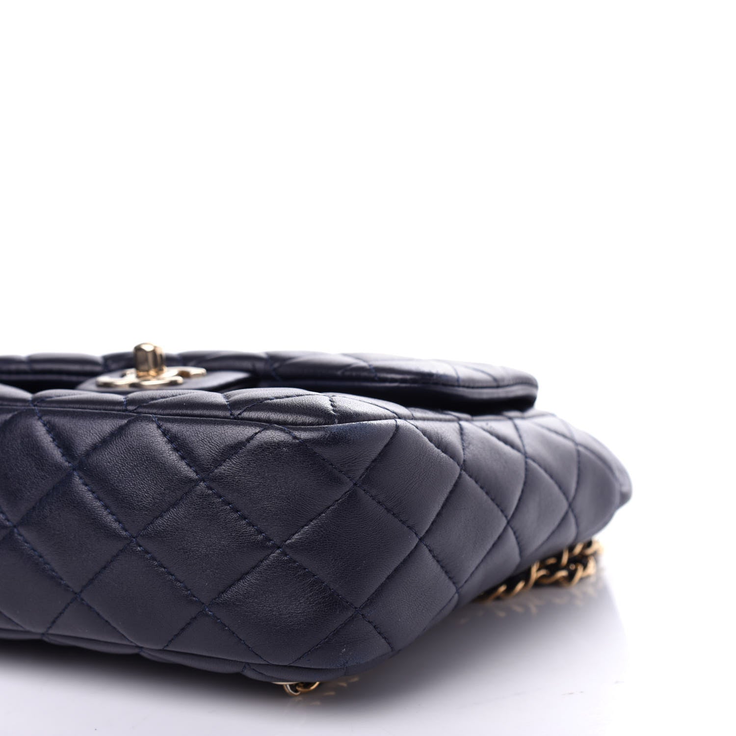 Chanel Lambskin Quilted Small in Seoul Backpack Navy 8 of 9
