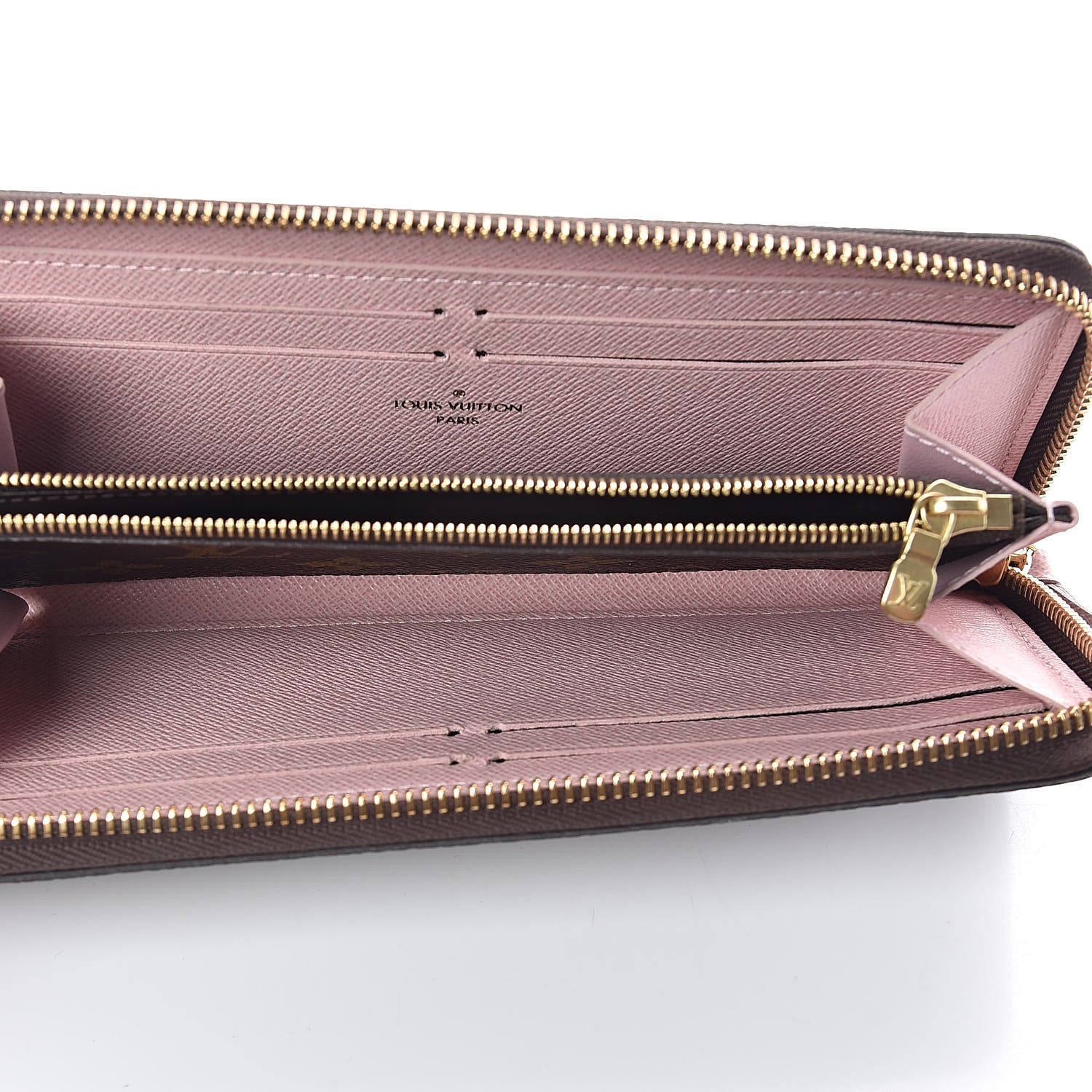 Louis Vuitton Monogram Clemence Wallet Rose Ballerine 5 of 6